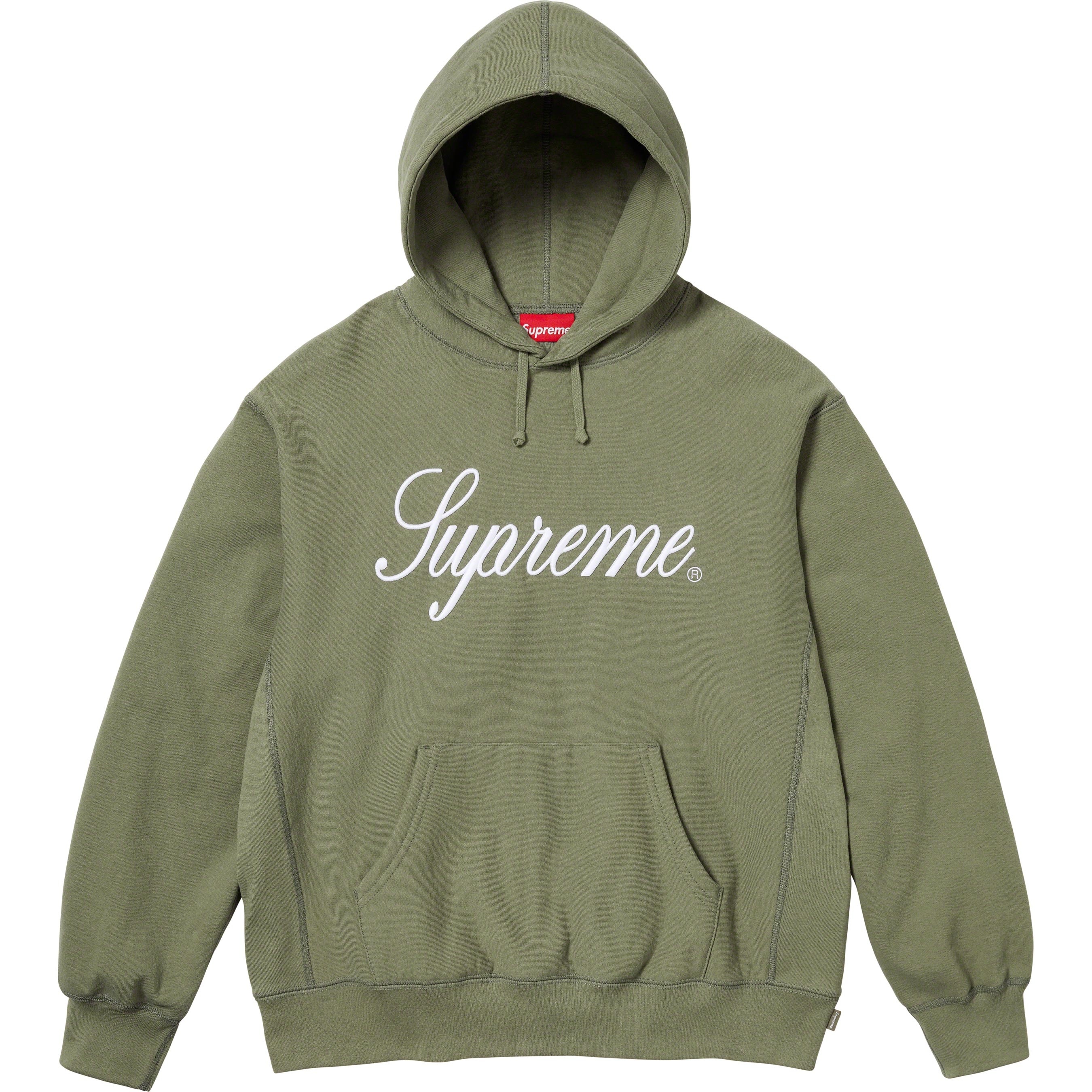 Raised Script Hooded Sweatshirt view 10